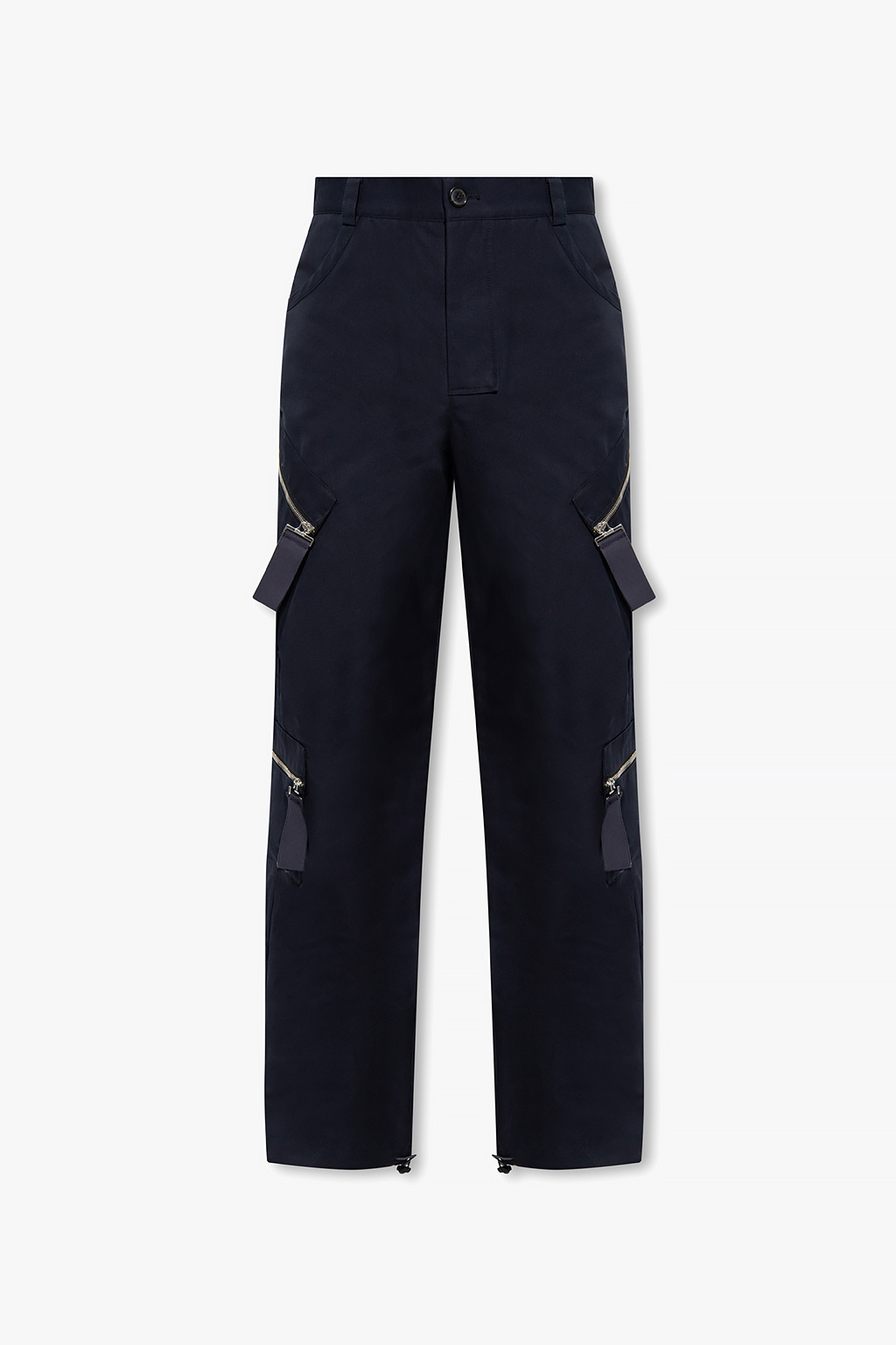 Navy blue 'Marrone' cargo trousers Jacquemus - Roxy front drape